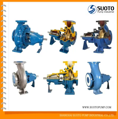 Fabricantes de bombas centrífugas horizontales de acero inoxidable con succión final