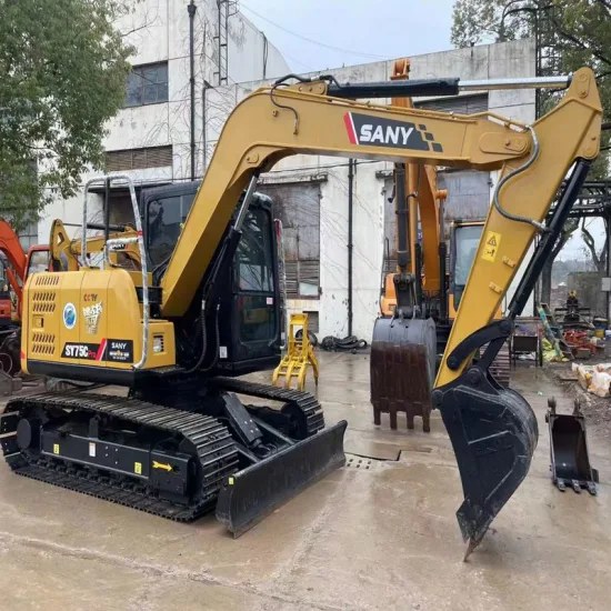 Usa maquinaria excavadoras Sany miniexcavadora pequeña Sy75c